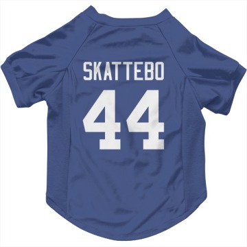 Cam Skattebo Royal  Dog & Cat Pet Jersey