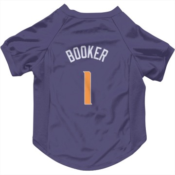 Devin Booker Purple  Dog & Cat Pet Jersey